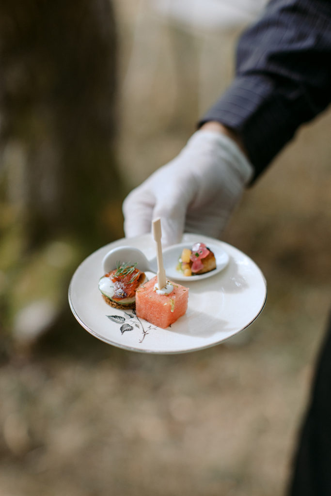 farm to table wedding appetizers